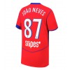 Paris Saint-Germain Joao Neves #87 Tredje Tröja 2025-26 Korta ärmar